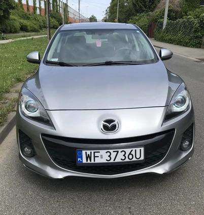 Mazda 3 cena 33900 przebieg: 115244, rok produkcji 2013 z Warszawa małe 211